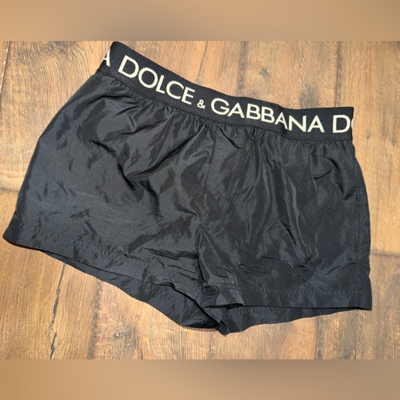 Dolce & Gabbana Pants - Dolce & Gabbana Black and White Logo Boxer Briefs